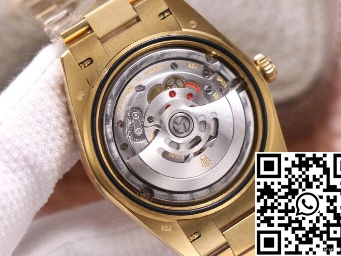 Yellow Dial Day-Date Black Gold M228348RBR-0001 EW Factory Rolex 0507
